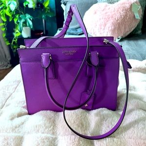 Kate Spade Cameron Street Satchel Purple 💜